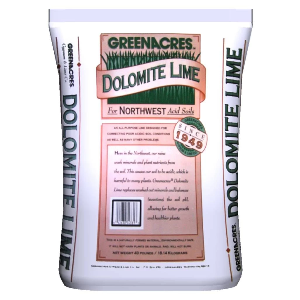 GREENACRES Soil & Soil Amendments Dolomite Lime Ph Balancer 1 GREENACRES Soil & Soil Amendments Dolomite Lime Ph Balancer