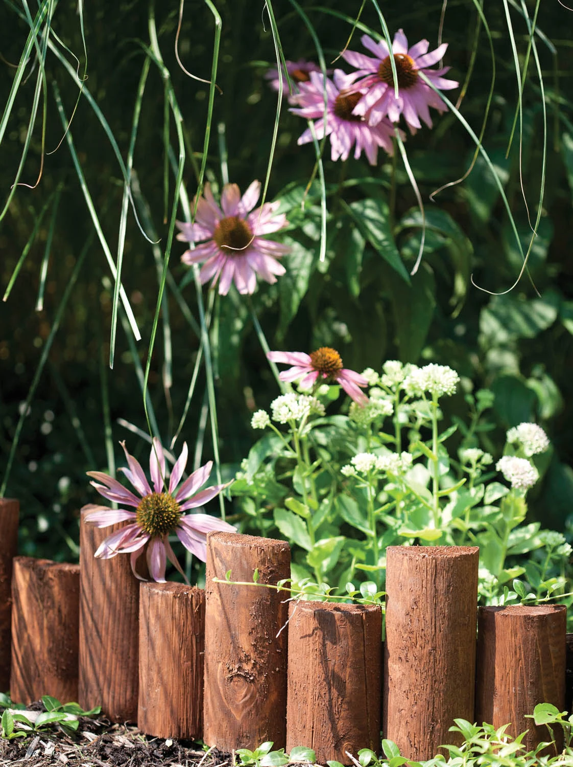 Greenes 3-ft Brown Wood Landscape Edging Section 3 Greenes 3-ft Brown Wood Landscape Edging Section - Image 3