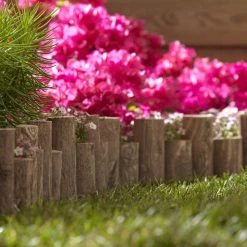 Greenes 3-ft Brown Wood Landscape Edging Section 10 Greenes 3-ft Brown Wood Landscape Edging Section -Cheap Landscaping Store 03837746