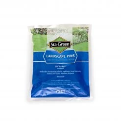 Sta-Green Landscape Fabric & Stakes 75-Pack 4-in Steel Landscape Fabric Pins