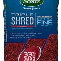 Cheap Landscaping Store 45 Scotts Nature Scapes Triple Shred 1.5-cu ft Red Mulch