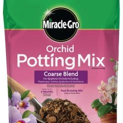 Miracle-Gro Soil & Soil Amendments Orchid 8-Quart Potting Soil Mix