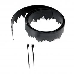 EasyFlex Pound-In Landshark 20-ft Black Plastic Landscape Edging Roll