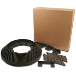EasyFlex 40-ft Black Plastic Landscape Edging Roll