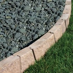 Thing Insignia 5-in L x 8-in W x 3-in H Concrete Straight Edging Stone -Cheap Landscaping Store 07921839