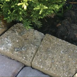 Thing Insignia 5-in L x 8-in W x 3-in H Concrete Straight Edging Stone -Cheap Landscaping Store 07921840