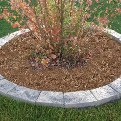 Thing Insignia 5-in L x 8-in W x 3-in H Concrete Straight Edging Stone -Cheap Landscaping Store 07921844