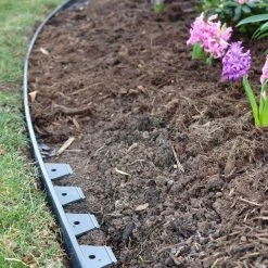 EasyFlex 40-ft Black Plastic Landscape Edging Roll -Cheap Landscaping Store 09549152