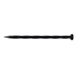 EasyFlex 144-Pack 8-in Black Plastic Edging Stake