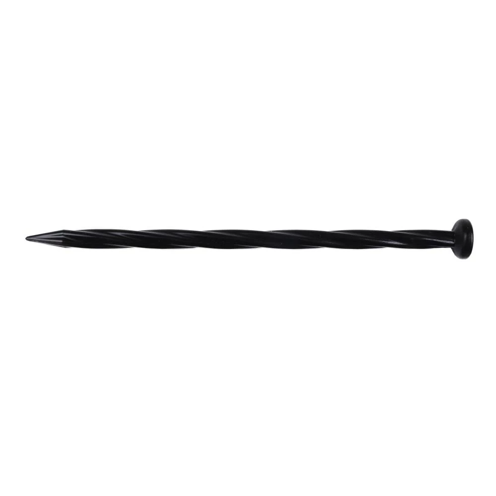 EasyFlex 144-Pack 8-in Black Plastic Edging Stake 1 EasyFlex 144-Pack 8-in Black Plastic Edging Stake
