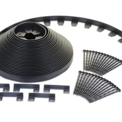 EasyFlex 100-ft Black Plastic Landscape Edging Roll