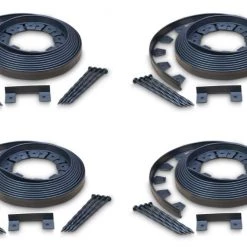 EasyFlex 120-ft Black Plastic Landscape Edging Roll