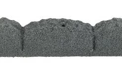 Rubberific 4-ft Gray Rubber Landscape Edging Section