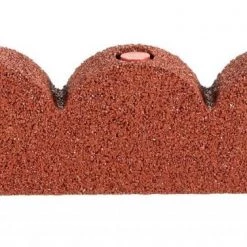 Rubberific 4-ft Red Rubber Landscape Edging Section