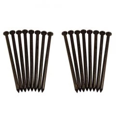 Expert Edge Edging 16-Pack 8.5-in Black Plastic Paver Spike