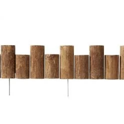 Greenes 3-ft Brown Wood Landscape Edging Section 12 Greenes 3-ft Brown Wood Landscape Edging Section -Cheap Landscaping Store 13274360