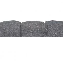 Multy Home Castle Stone Garden Border 4-ft Grey Rubber Landscape Edging Section 10 Multy Home Castle Stone Garden Border 4-ft Grey Rubber Landscape Edging Section -Cheap Landscaping Store 14553343