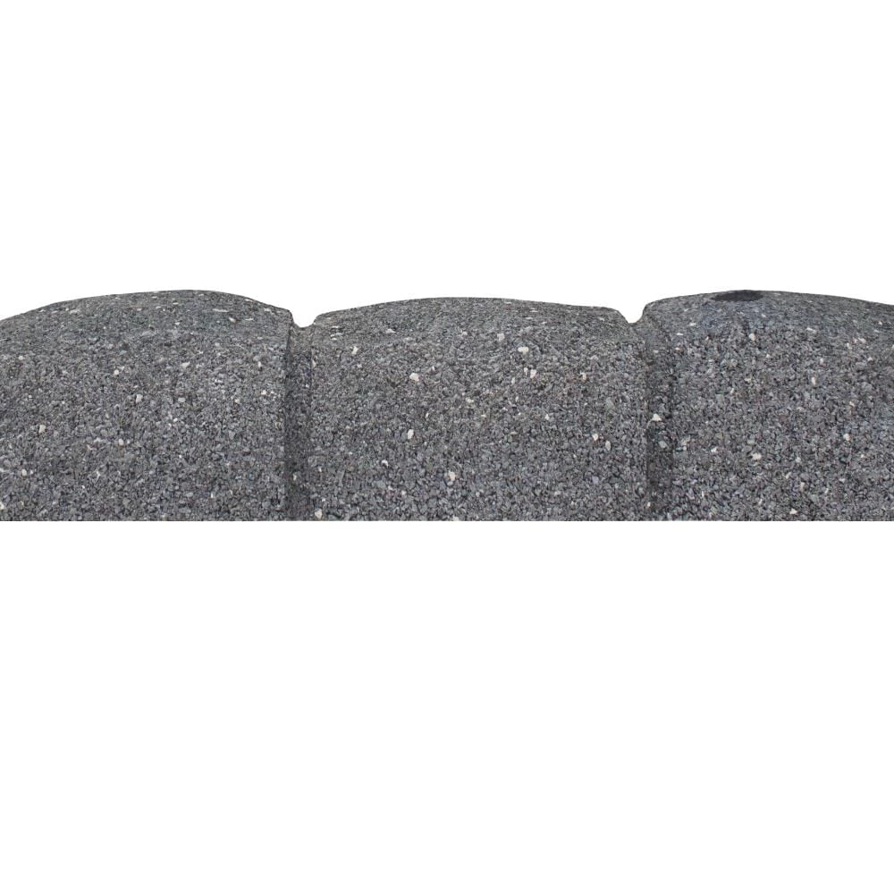 Multy Home Castle Stone Garden Border 4-ft Grey Rubber Landscape Edging Section 5 Multy Home Castle Stone Garden Border 4-ft Grey Rubber Landscape Edging Section - Image 5