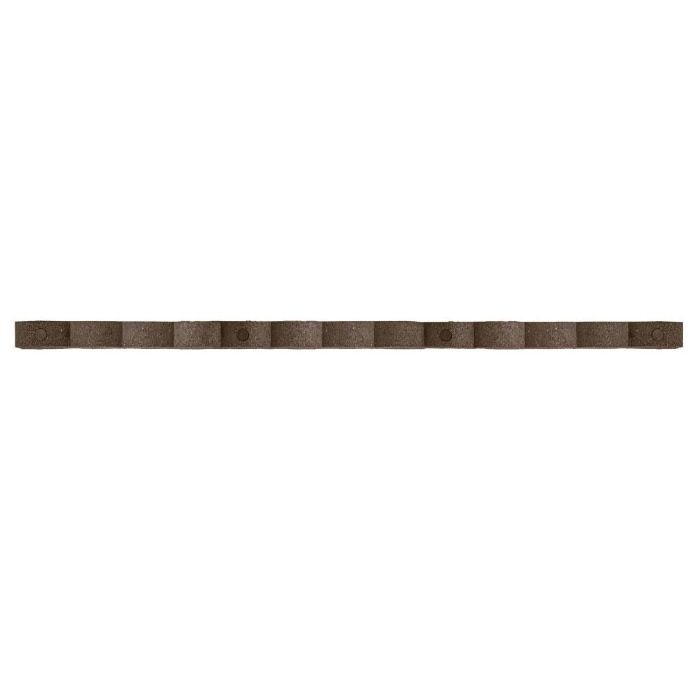 Multy Home Landscape Garden Borders 3.9-ft Terracotta Rubber Landscape Edging Section 3 Multy Home Landscape Garden Borders 3.9-ft Terracotta Rubber Landscape Edging Section - Image 3