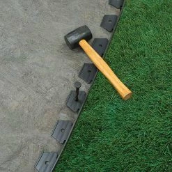 EasyFlex No-Dig 20-ft Black Plastic Landscape Edging Roll -Cheap Landscaping Store 15395892
