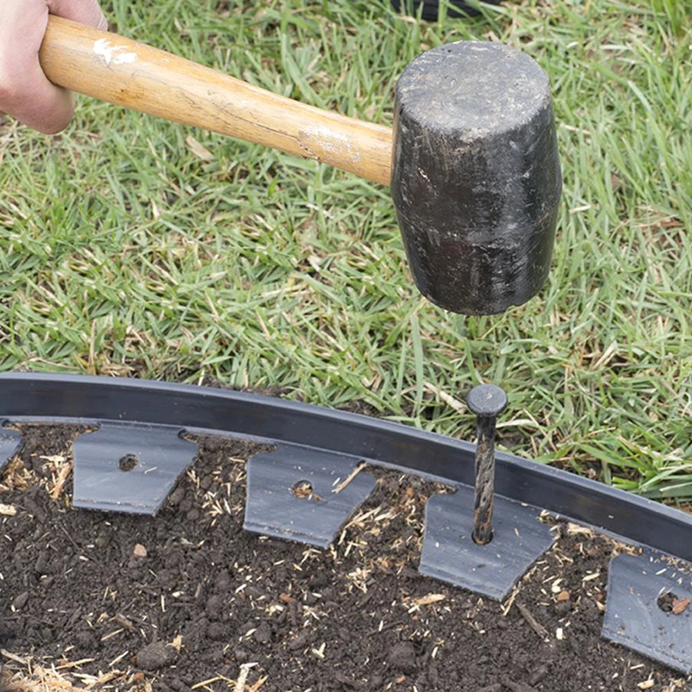 EasyFlex 10-Pack 8-in Black Plastic Edging Stake 3 EasyFlex 10-Pack 8-in Black Plastic Edging Stake - Image 3