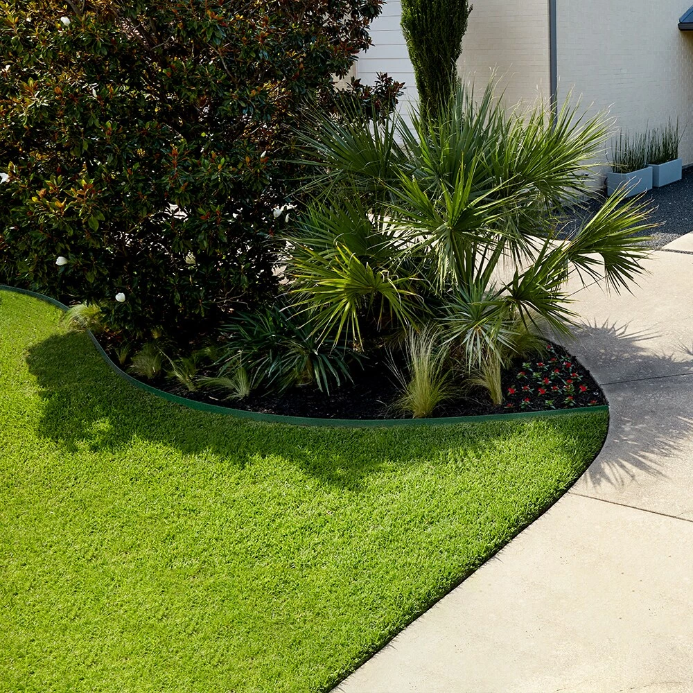 COL-MET 4-ft Green Powder Coat Steel Landscape Edging Section 3 COL-MET 4-ft Green Powder Coat Steel Landscape Edging Section - Image 3