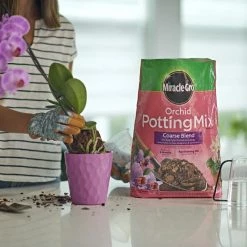 Miracle-Gro Soil & Soil Amendments Orchid 8-Quart Potting Soil Mix 13 Miracle-Gro Soil & Soil Amendments Orchid 8-Quart Potting Soil Mix -Cheap Landscaping Store 16804207