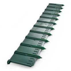 Greenscapes 3-ft Green Plastic Landscape Edging Section -Cheap Landscaping Store 17707293