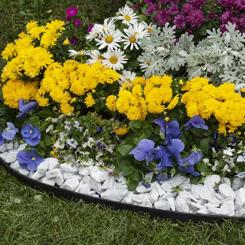 EasyFlex Heavy Duty No-Dig Landscape Edging Kit Black Landscape edging roll 2 EasyFlex Heavy Duty No-Dig Landscape Edging Kit Black Landscape edging roll - Image 2