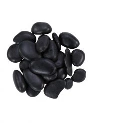 AKASHA Landscaping Rock 5-lb Black Indoor Decorative Rock -Cheap Landscaping Store 40858820