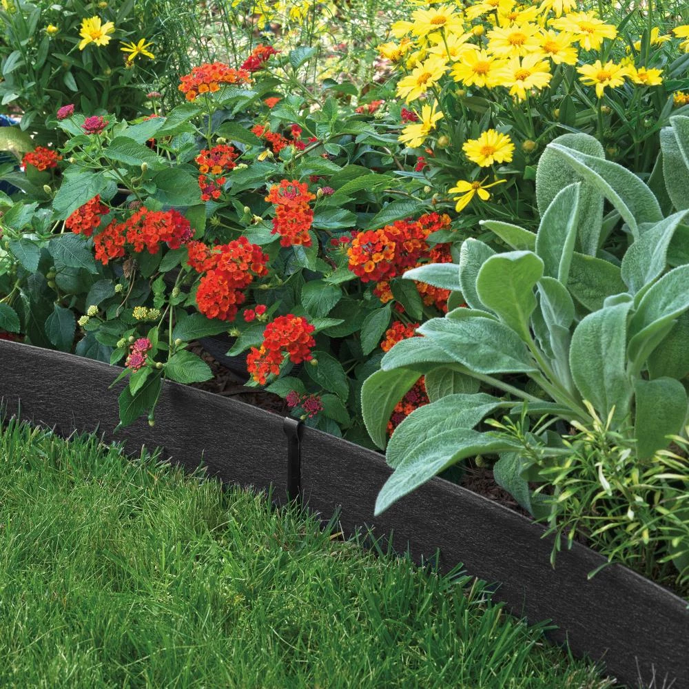 Suncast Dig-In 20 ft. Flexscape Black Edging 20-ft Black Plastic Landscape Edging Roll 2 Suncast Dig-In 20 ft. Flexscape Black Edging 20-ft Black Plastic Landscape Edging Roll - Image 2