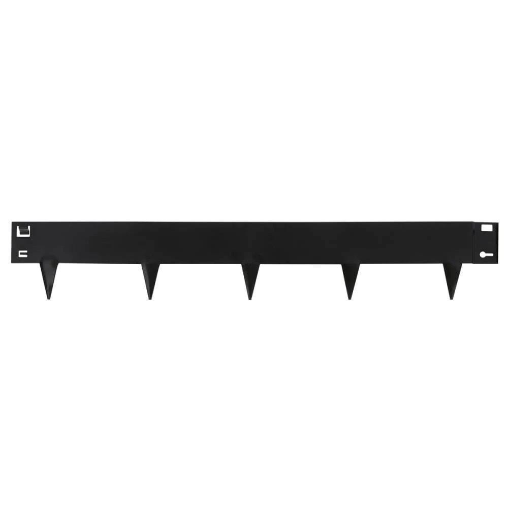 IRONRIDGE 5-Pack Black Landscape edging section 1 IRONRIDGE 5-Pack Black Landscape edging section