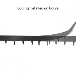 IRONRIDGE 5-Pack Black Landscape edging section 10 IRONRIDGE 5-Pack Black Landscape edging section -Cheap Landscaping Store 42352153