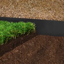 IRONRIDGE 5-Pack Slate Landscape edging section -Cheap Landscaping Store 42352562