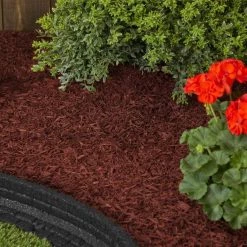 Rubberific 0.8-cu ft Red Rubber Mulch -Cheap Landscaping Store 42357319