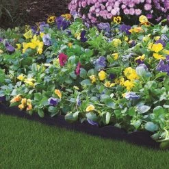 EasyFlex 2.5 in. x 20 ft. Scallop Black Woodgrain No-Dig Edging Kit 11 EasyFlex 2.5 in. x 20 ft. Scallop Black Woodgrain No-Dig Edging Kit -Cheap Landscaping Store 43438443