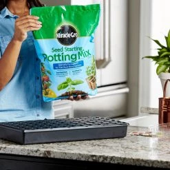 Miracle-Gro Soil & Soil Amendments Seed Starting Potting Mix 2-Pack 8-Quart Potting Soil Mix -Cheap Landscaping Store 44003985