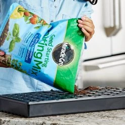 Miracle-Gro Soil & Soil Amendments Seed Starting Potting Mix 2-Pack 8-Quart Potting Soil Mix -Cheap Landscaping Store 44003992