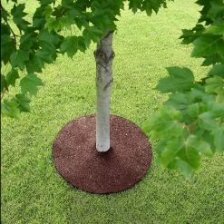 Rubberific Mulch Red Recycled Rubber Rubber 24-in Tree Ring 15 Rubberific Mulch Red Recycled Rubber Rubber 24-in Tree Ring -Cheap Landscaping Store 44013470