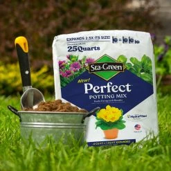 Sta-Green Soil & Soil Amendments Perfect 25-Quart Potting Soil Mix -Cheap Landscaping Store 45499180